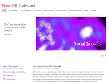 Tablet Screenshot of free-qr-codes.net